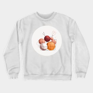 yarn basket Crewneck Sweatshirt